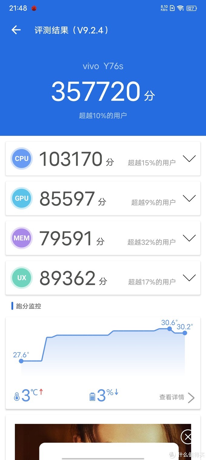 千元机vivo Y76s上手体验：打游戏拍照续航样样行，年轻人首选！