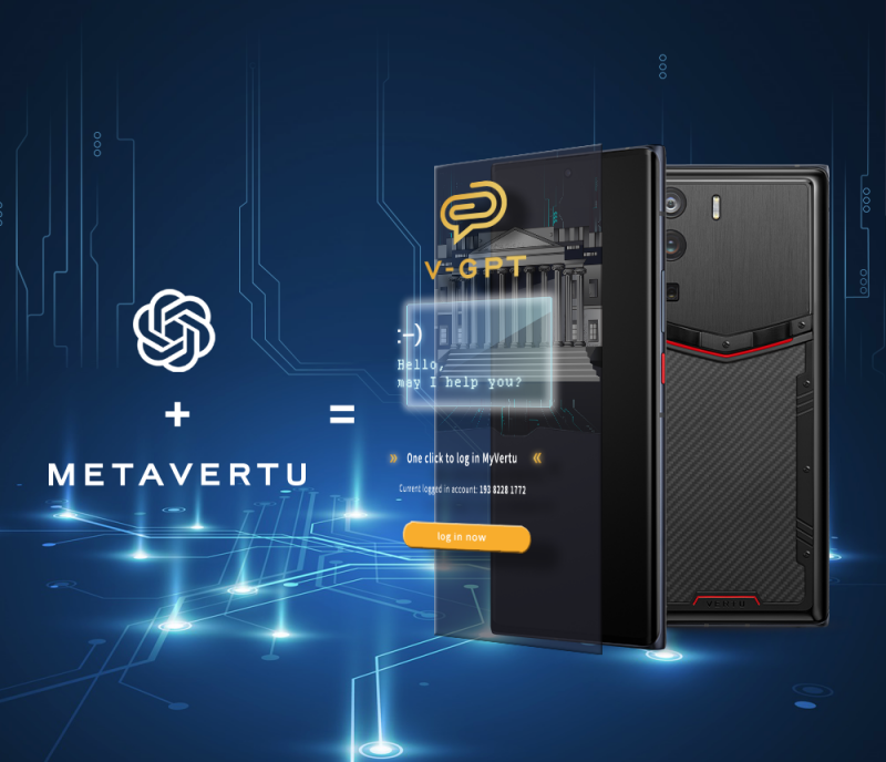 VERTU me<em></em>taVERTU，集成CHATGPT的WEB3手机，在苹果应用商店发布之前