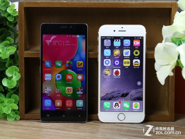 尖Phone对决:金立ELIFE S5.1对比iPhone6 