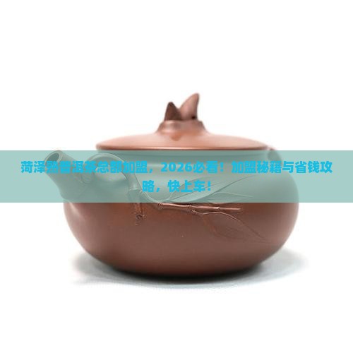 菏泽熟普洱茶总部加盟